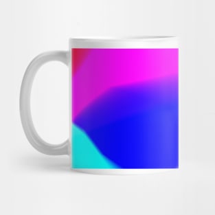 red blue pink gradient Mug